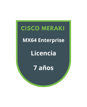 Cisco Meraki MX64 Advanced Security Licencia 7 años Cisco Meraki MX64 Advanced Security Licencia 7 años