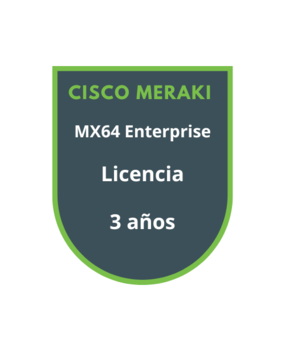 Cisco Meraki MX64 Advanced Security Licencia 3 años Cisco Meraki MX64 Advanced Security Licencia 3 años