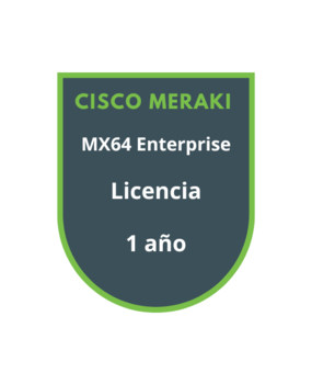 Cisco Meraki MX64 Advanced Security Licencia 1 año Cisco Meraki MX64 Advanced Security Licencia 1 año