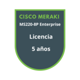 Cisco Meraki MS220-8P Licencia 5 años