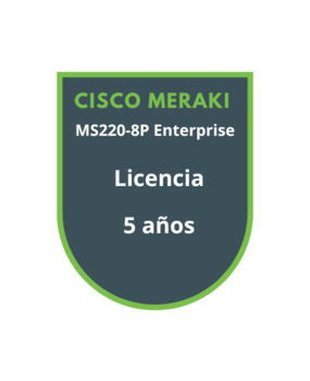 Cisco Meraki MS220-8P Licencia 5 años Cisco Meraki MS220-8P Licencia 5 años