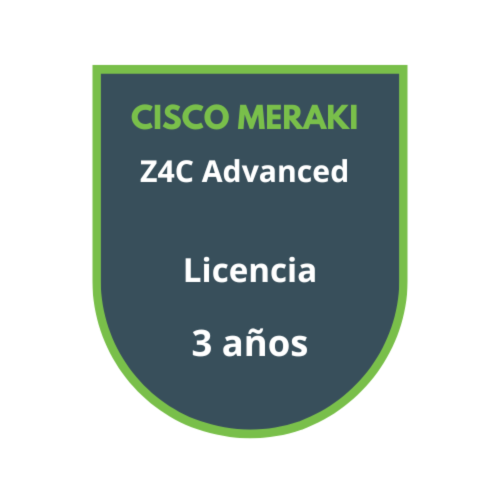 Cisco Meraki Z4C Advanced Security Licencia 3 años Cisco Meraki Z4C Advanced Security Licencia 3 años