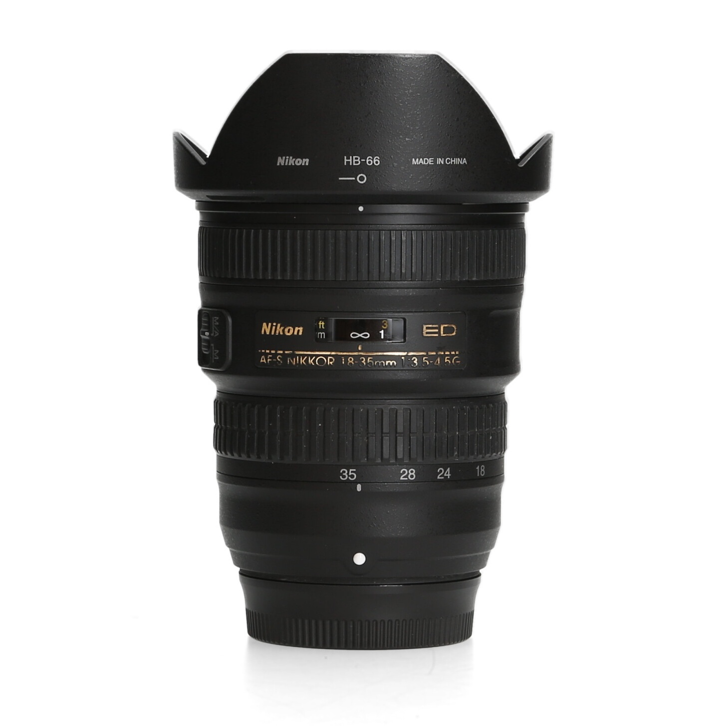 Nikon Nikon AF-S 18-35mm F3.5-4.5 G IF-ED afbeelding