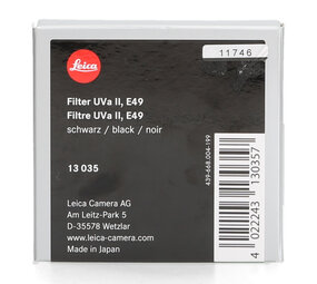 Leica Leica E49 UV/IR (13412)