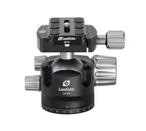 Leofoto Leofoto Ballhead LH-40 + Release Plate QP-70 -NIEUW Leofoto Leofoto Ballhead LH-40 + Release Plate QP-70 -NIEUW
