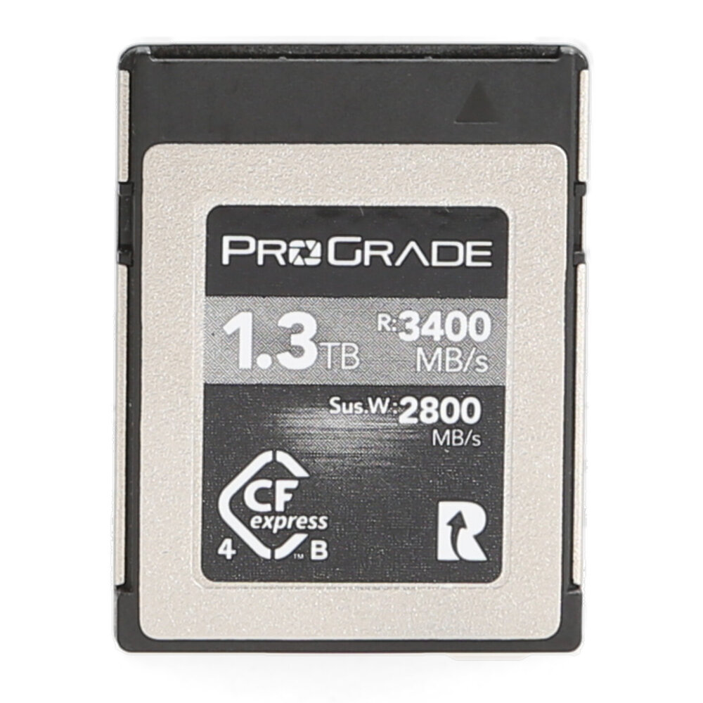 ProGrade CF-Express-B 1.3TB R3400MB/s W2800MB/s ProGrade CF-Express-B 1.3TB R3400MB/s W2800MB/s