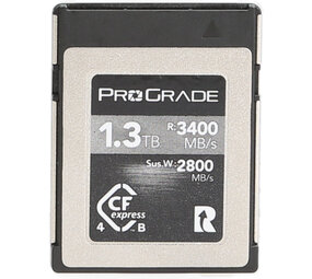 ProGrade CF-Express-B 1.3TB R3400MB/s W2800MB/s ProGrade CF-Express-B 1.3TB R3400MB/s W2800MB/s