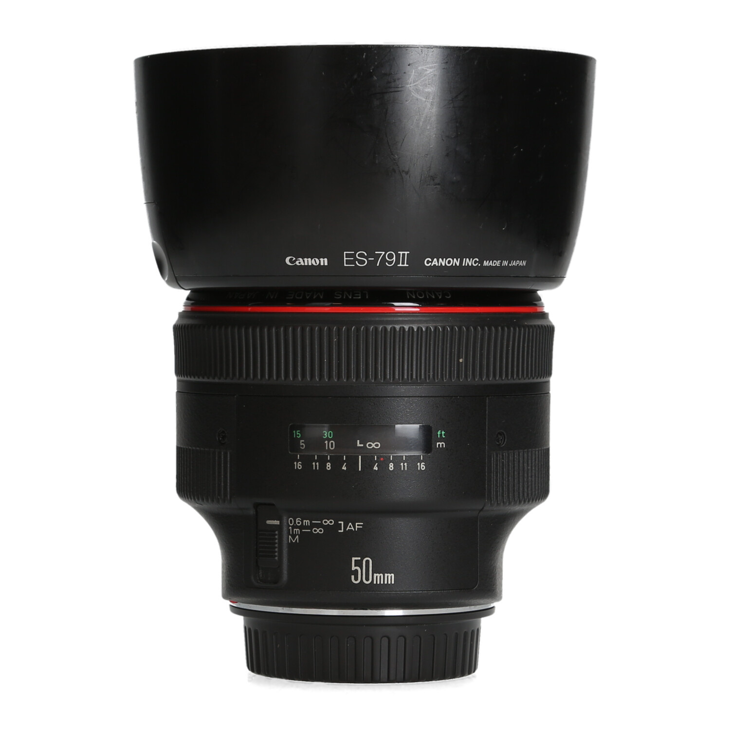 Canon EF 50mm f1.0 L USM afbeelding