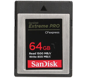 Sandisk SanDisk 64GB CFexpress Type B 1700MB/s Sandisk SanDisk 64GB CFexpress Type B 1700MB/s