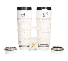 DZOFilm DZOFilm Catta 35-80 + 70-135 Wit + 2x RF-mount DZOFilm DZOFilm Catta 35-80 + 70-135 Wit + 2x RF-mount