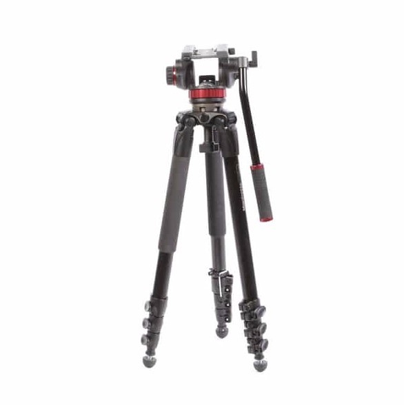 Manfrotto Manfrotto MVT535AQ Aluminium Video Statief Kit afbeelding