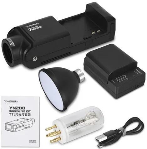 yongnuo YN 200 speedlite afbeelding