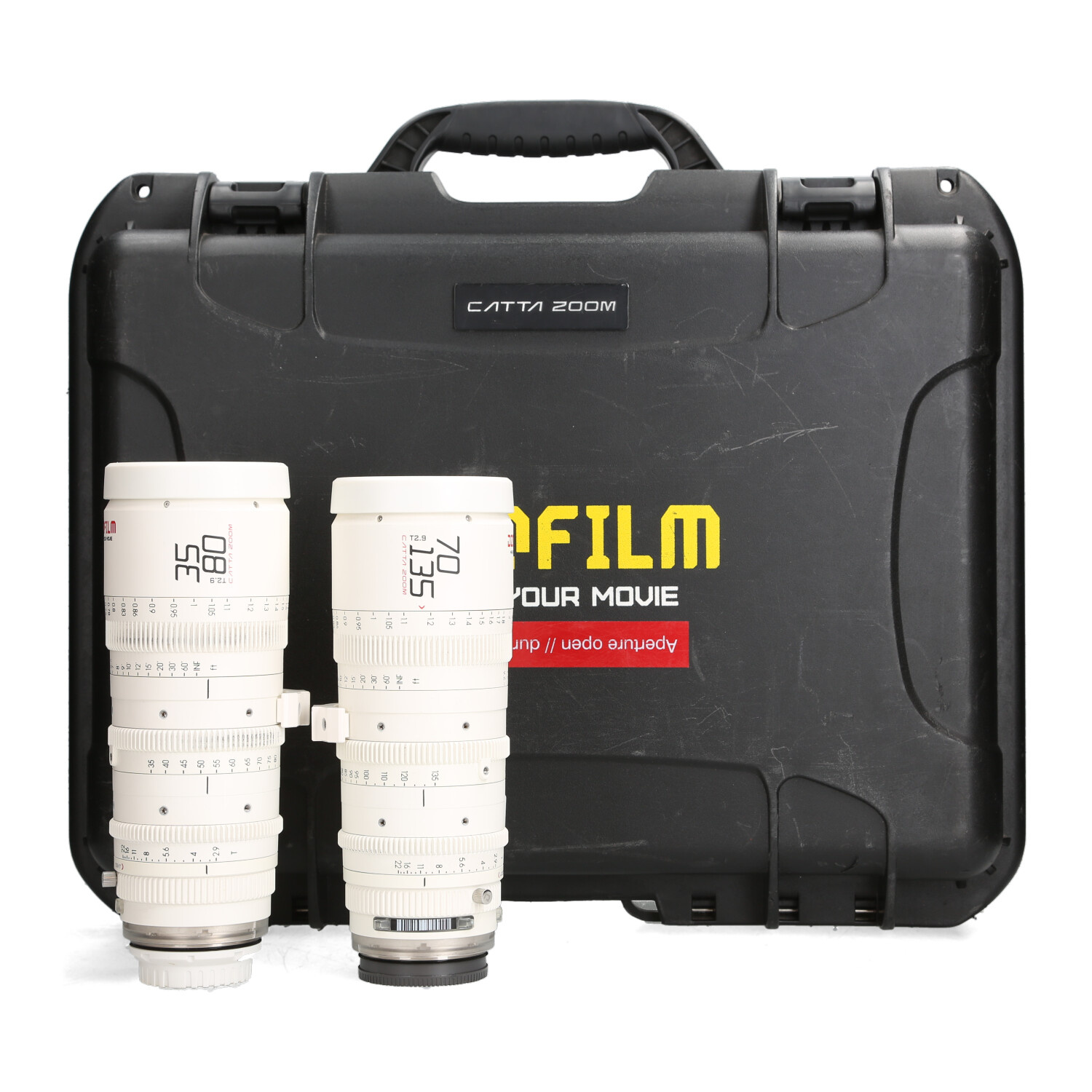 DZOFilm DZOFilm Catta 35-80 + 70-135 Wit E-mount afbeelding