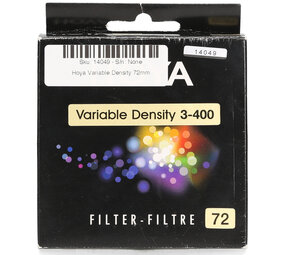 Hoya Hoya Variable Density 72mm Hoya Hoya Variable Density 72mm