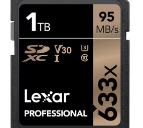 Lexar Lexar 1TB Professional 633x UHS-I SDXC Memory Card
