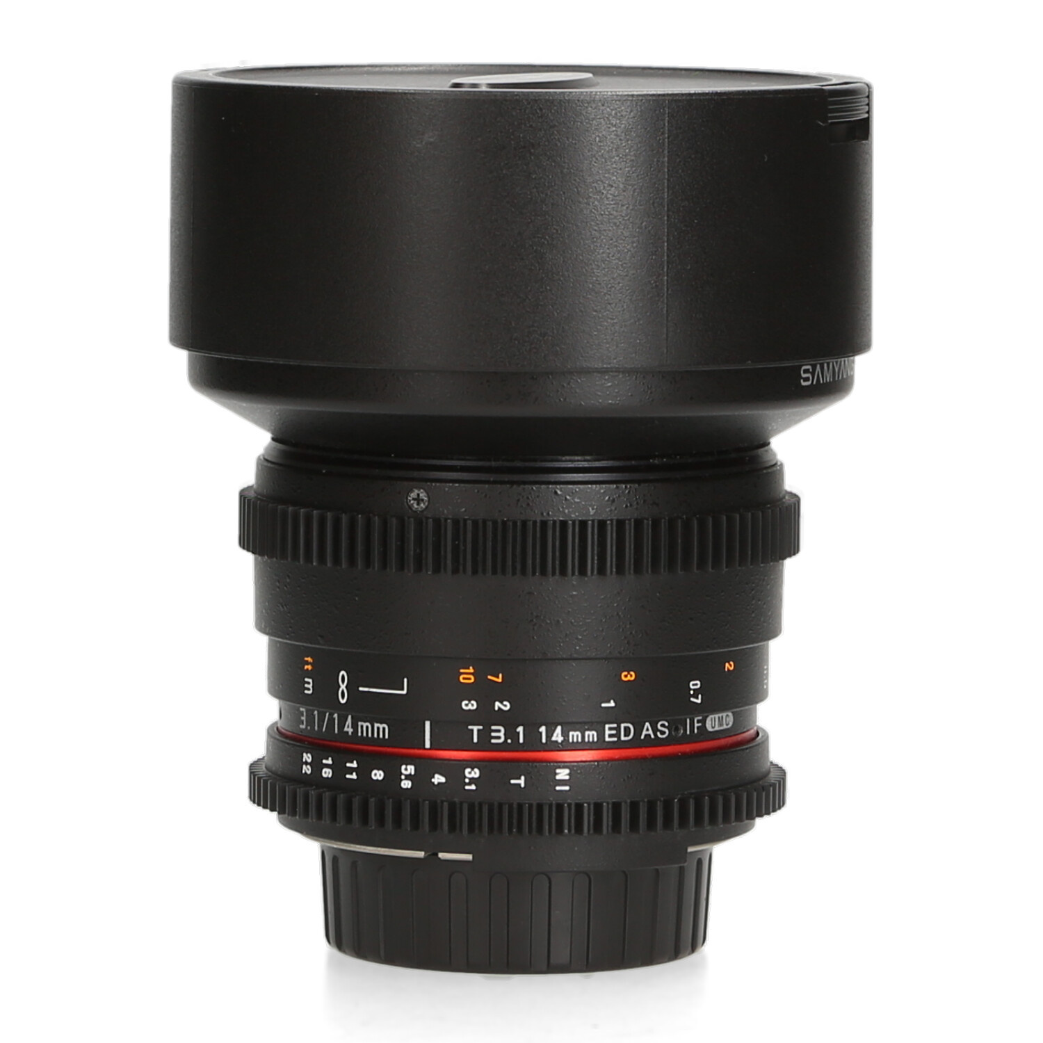 Samyang Samyang 14mm T3.1 ED AS IF UMC - Nikon F afbeelding