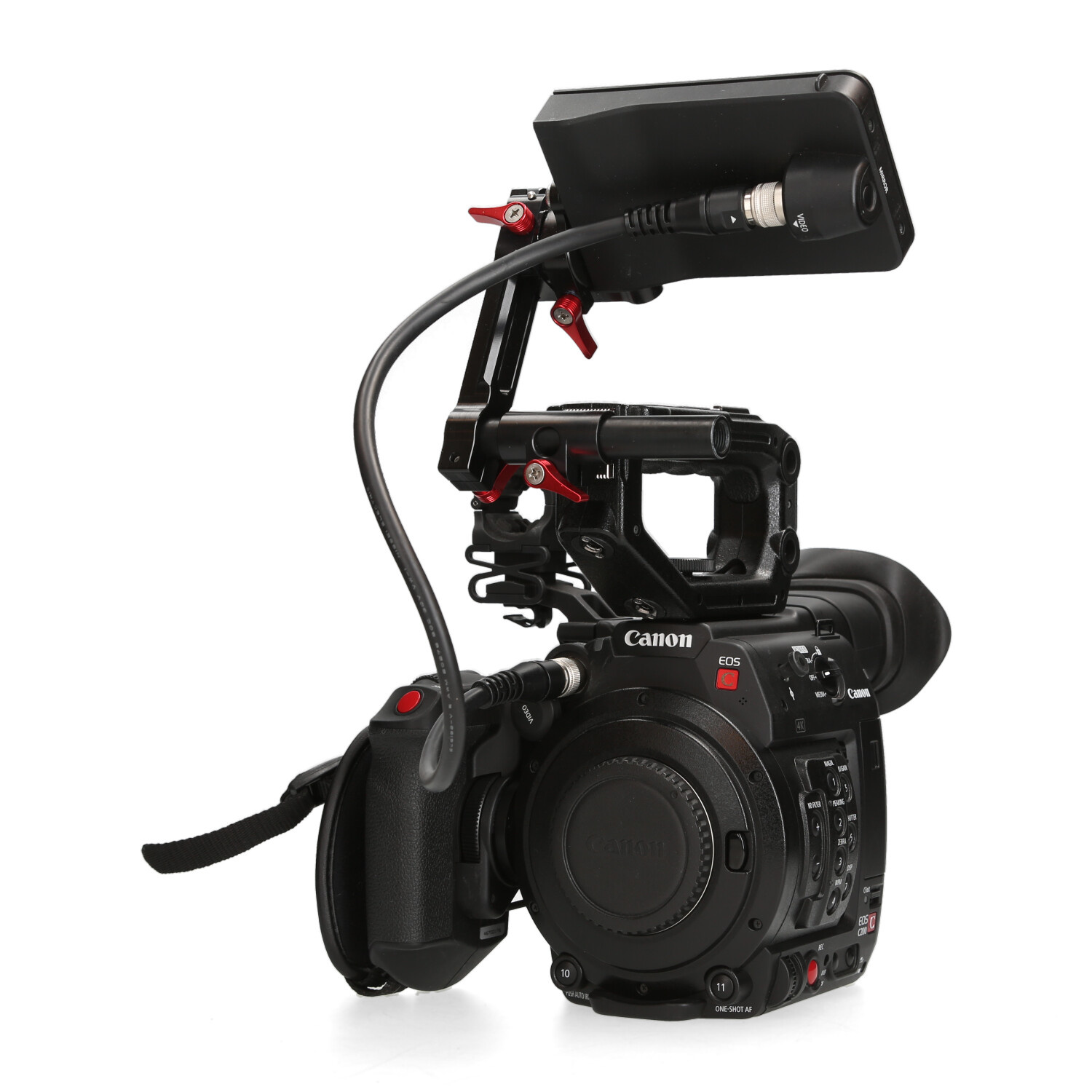 Canon Canon Eos C200 EF-mount + Sandisk CFast 128GB en Sandisk CFast reader afbeelding