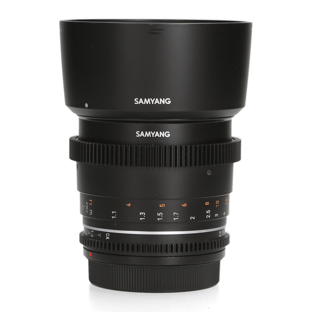 Samyang Samyang 85mm T1.5 VDSLR MK2 - Canon EF Samyang Samyang 85mm T1.5 VDSLR MK2 - Canon EF