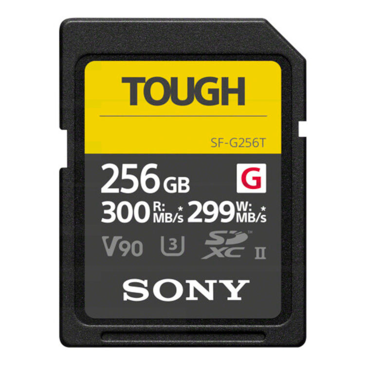 Sony Sony 256GB Tough V90 SDXC II afbeelding