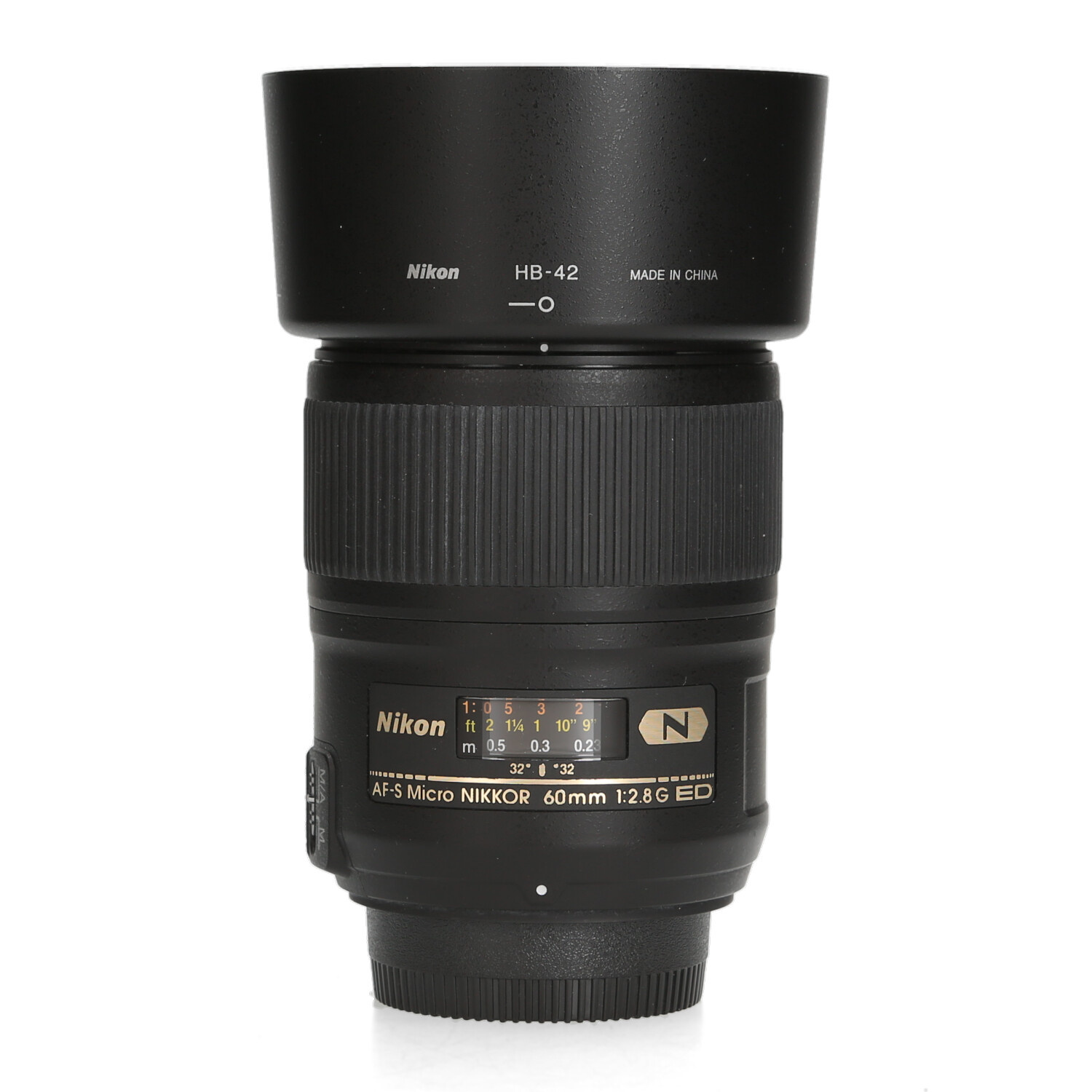 Nikon AF-S 60mm F2.8 G IF-ED Micro afbeelding