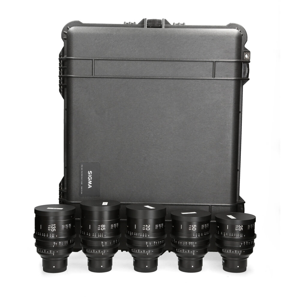 Sigma Sigma High Speed Prime lens Kit - Sony FE Sigma Sigma High Speed Prime lens Kit - Sony FE
