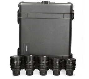 Sigma Sigma High Speed Prime lens Kit - Sony FE Sigma Sigma High Speed Prime lens Kit - Sony FE