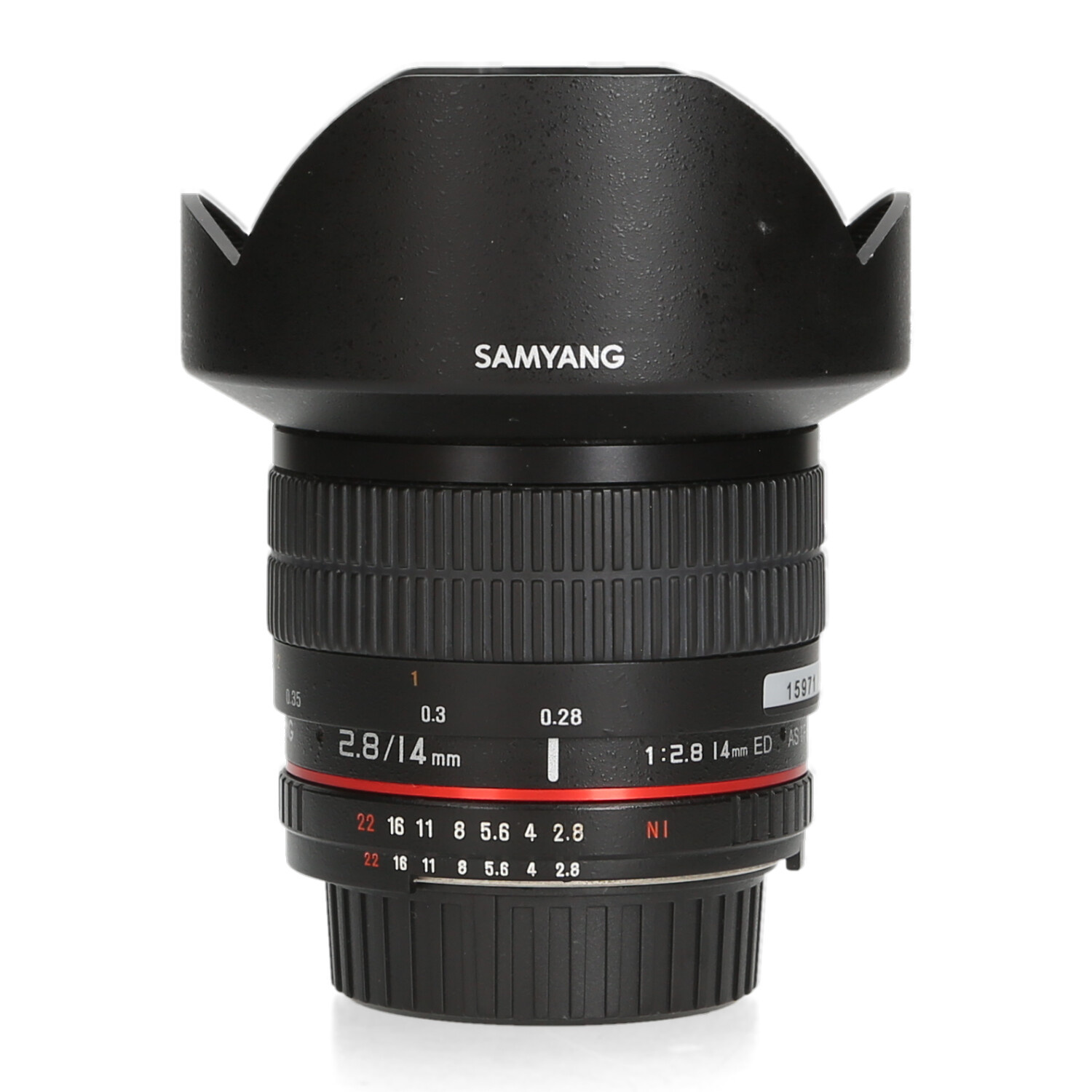 Samyang 14mm F2.8 ED AS IF UMC - Nikon F afbeelding