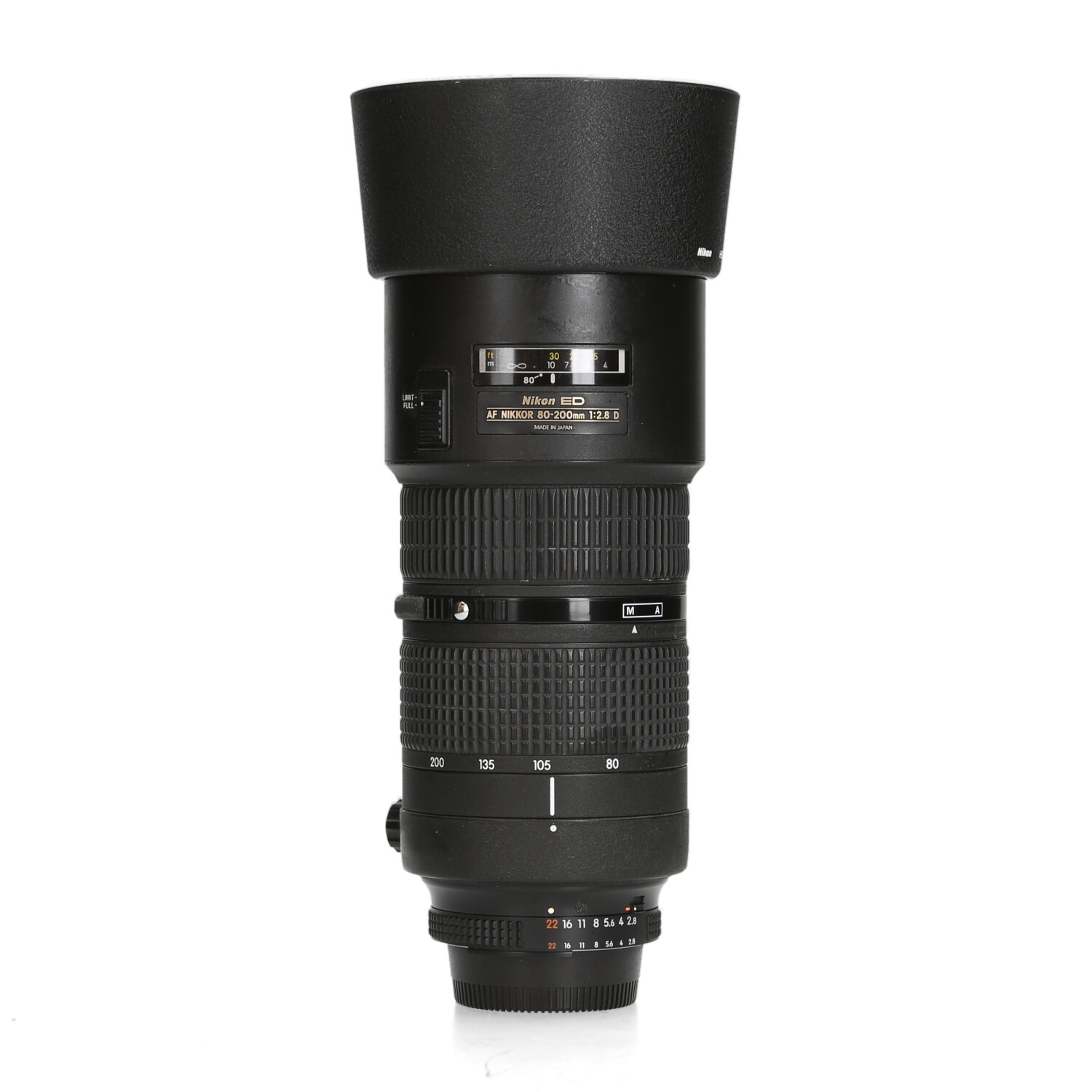 Nikon AF 80-200mm F2.8 D IF-ED - Draaizoom afbeelding