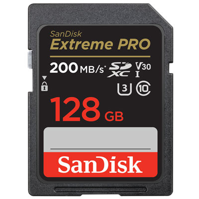 SanDisk SanDisk SDXC Extreme Pro 128GB 200/190 MB/s V30 Rescue Pro dl afbeelding