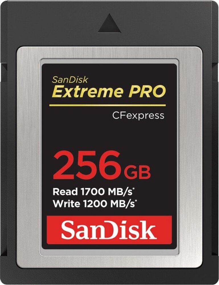 SanDisk SanDisk CFexpress Extreme Pro 256GB 1700/1200MB/s Type B SanDisk SanDisk CFexpress Extreme Pro 256GB 1700/1200MB/s Type B
