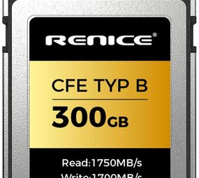 Renice Renice 300GB CF Express B 1750Mb/s Renice Renice 300GB CF Express B 1750Mb/s