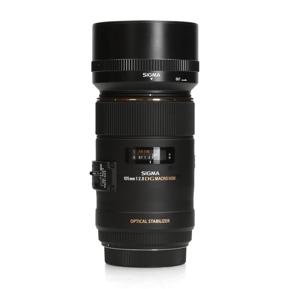 Sigma 105mm F2.8 EX DG Macro OS HSM - Canon EF Sigma 105mm F2.8 EX DG Macro OS HSM - Canon EF