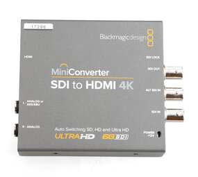Blackmagicdesign Mini Converter SDI to HDMI 4K Blackmagicdesign Mini Converter SDI to HDMI 4K