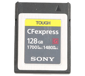 Sony 128GB Tough CFexpress Type B 1700MB/s Sony 128GB Tough CFexpress Type B 1700MB/s