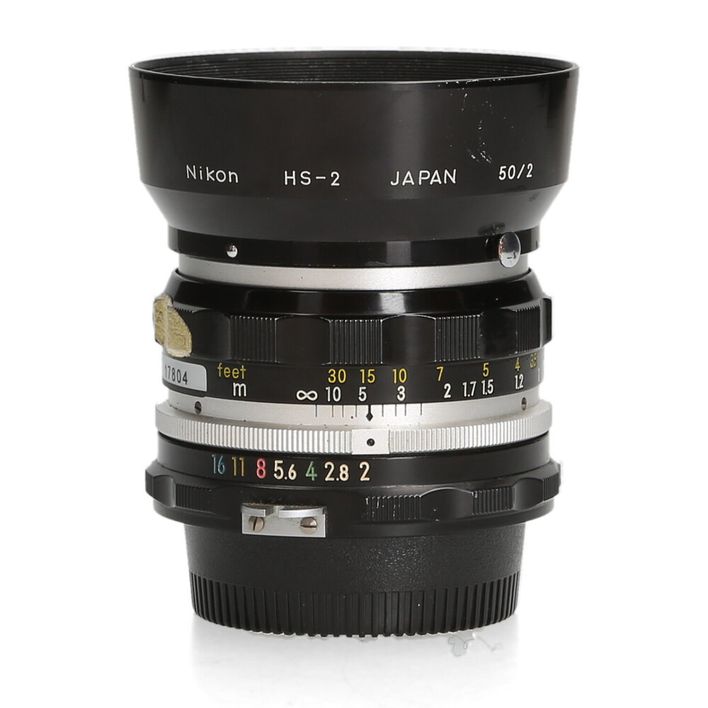 Nikon Nikon-H 50mm F2.0 - Nikon F mount Nikon Nikon-H 50mm F2.0 - Nikon F mount
