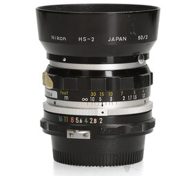 Nikon Nikon-H 50mm F2.0 - Nikon F mount Nikon Nikon-H 50mm F2.0 - Nikon F mount
