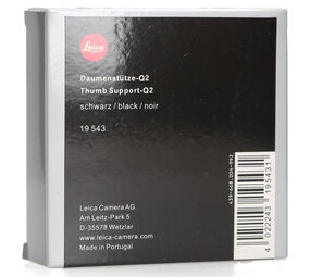 Leica 19543 Q2 Thumb support black