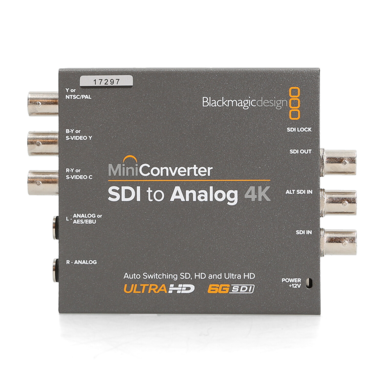 Blackmagic Blackmagicdesign Mini Converter SDI to Analog 4K afbeelding