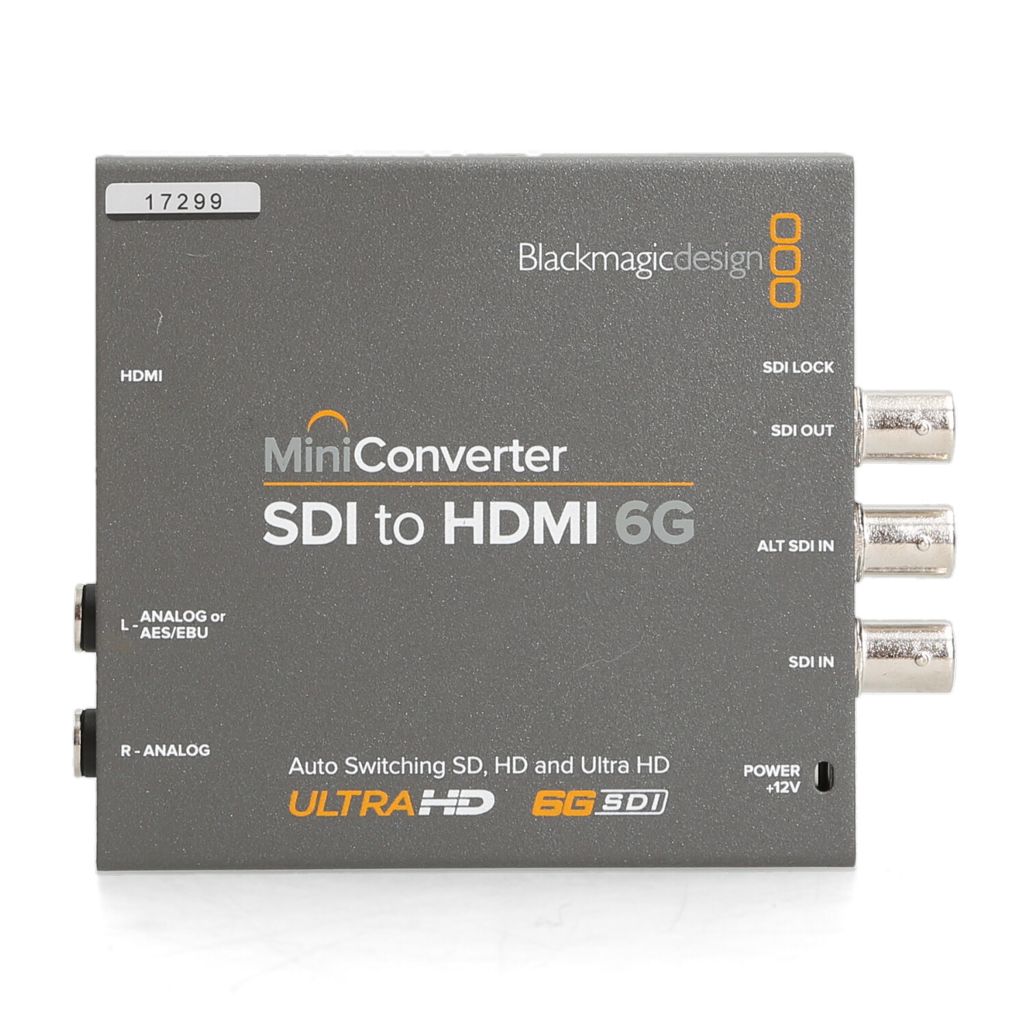 Blackmagic Blackmagicdesign Mini Converter SDI to HDMI 6G SDI afbeelding