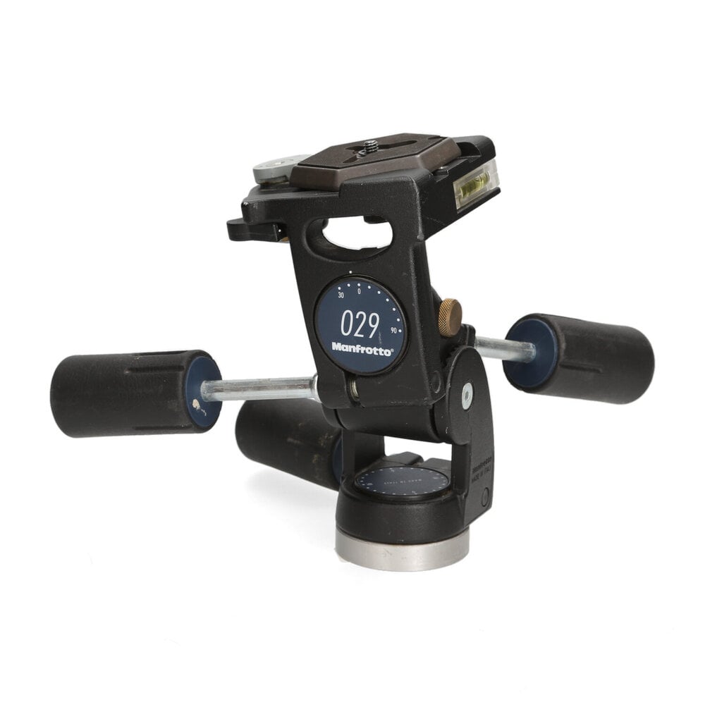 Manfrotto Manfrotto 029 3-Way Standard Statief Head Manfrotto Manfrotto 029 3-Way Standard Statief Head
