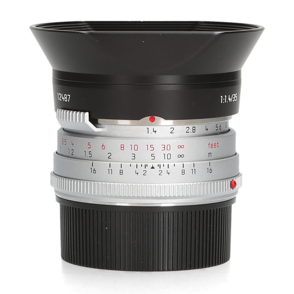 Leica Leica 35mm F1.4 Summilux-M Silver Steel Rim (11301)