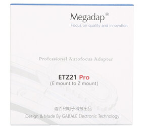 Megadap ETZ21 Pro Sony E to Nikon Z Adapter Megadap ETZ21 Pro Sony E to Nikon Z Adapter
