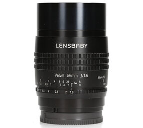 Lensbaby Lensbaby Velvet 56mm F1.6 - Sony FE Lensbaby Lensbaby Velvet 56mm F1.6 - Sony FE