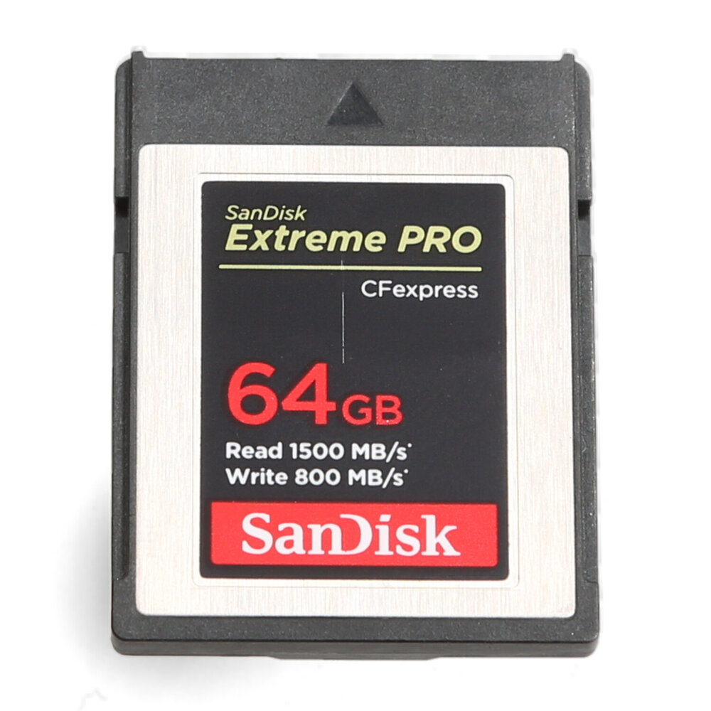 SanDisk SanDisk CF Express Extreme Pro 64GB 1500 / 800MB/s type B SanDisk SanDisk CF Express Extreme Pro 64GB 1500 / 800MB/s type B