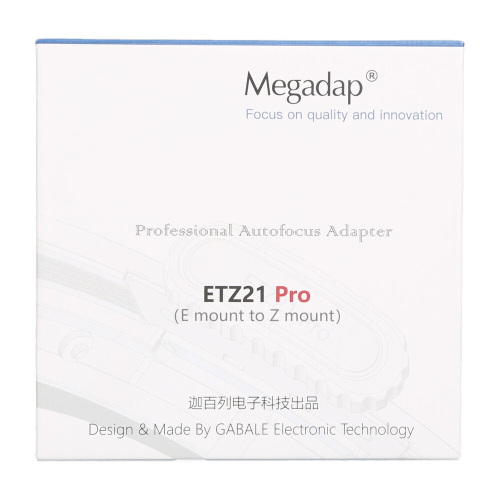 Megadap ETZ21 Pro Sony E to Nikon Z Adapter