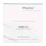 Megadap ETZ21 Pro Sony E to Nikon Z Adapter Megadap ETZ21 Pro Sony E to Nikon Z Adapter
