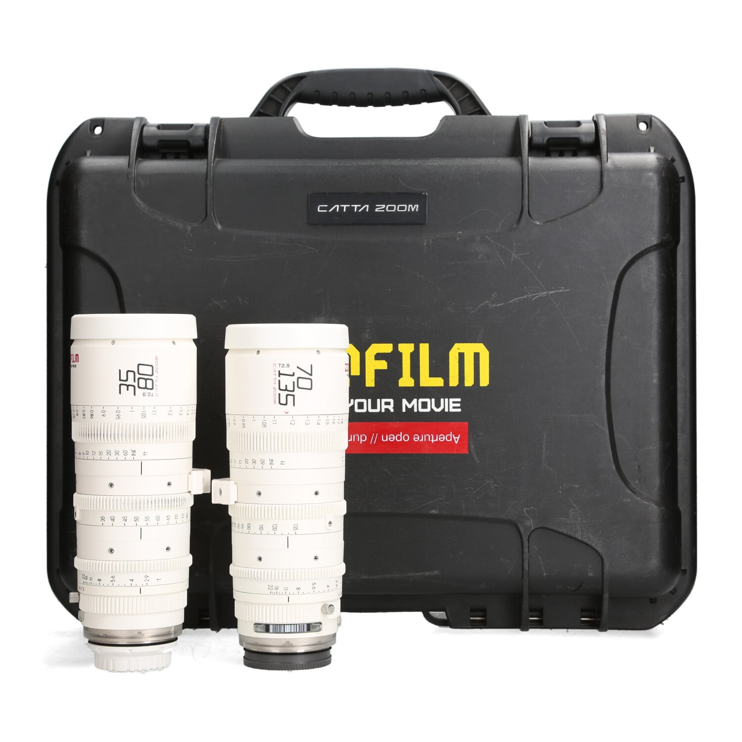 DZOFilm DZOFilm Catta 35-80 + 70-135 Wit E-mount afbeelding