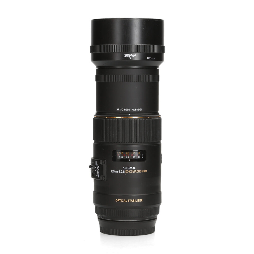 Sigma Sigma 105mm f/2.8 EX DG Macro OS HSM - Canon EF