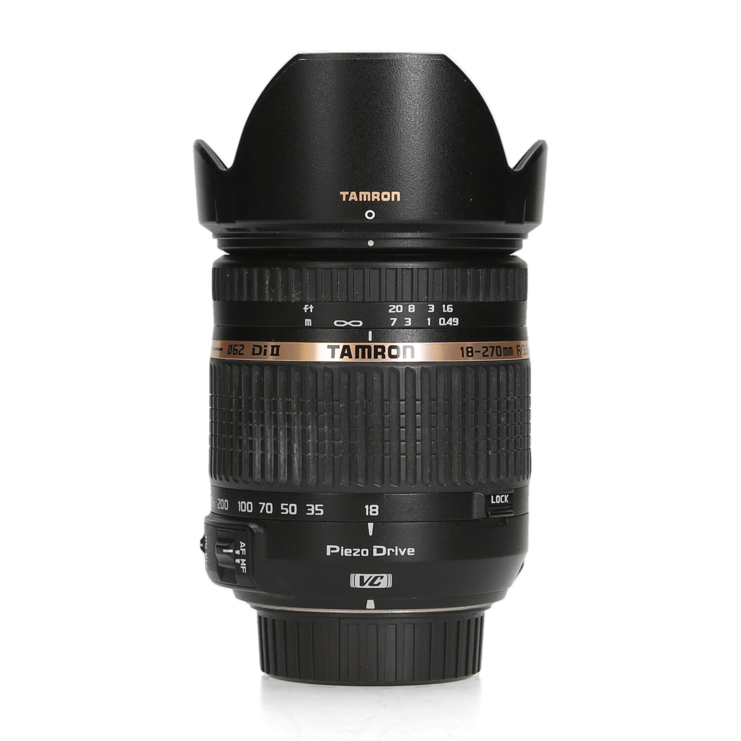 Tamron Tamron AF 18-270mm F3.5-6.3 Di II VC LD Aspherical (IF) Macro - Nikon F afbeelding