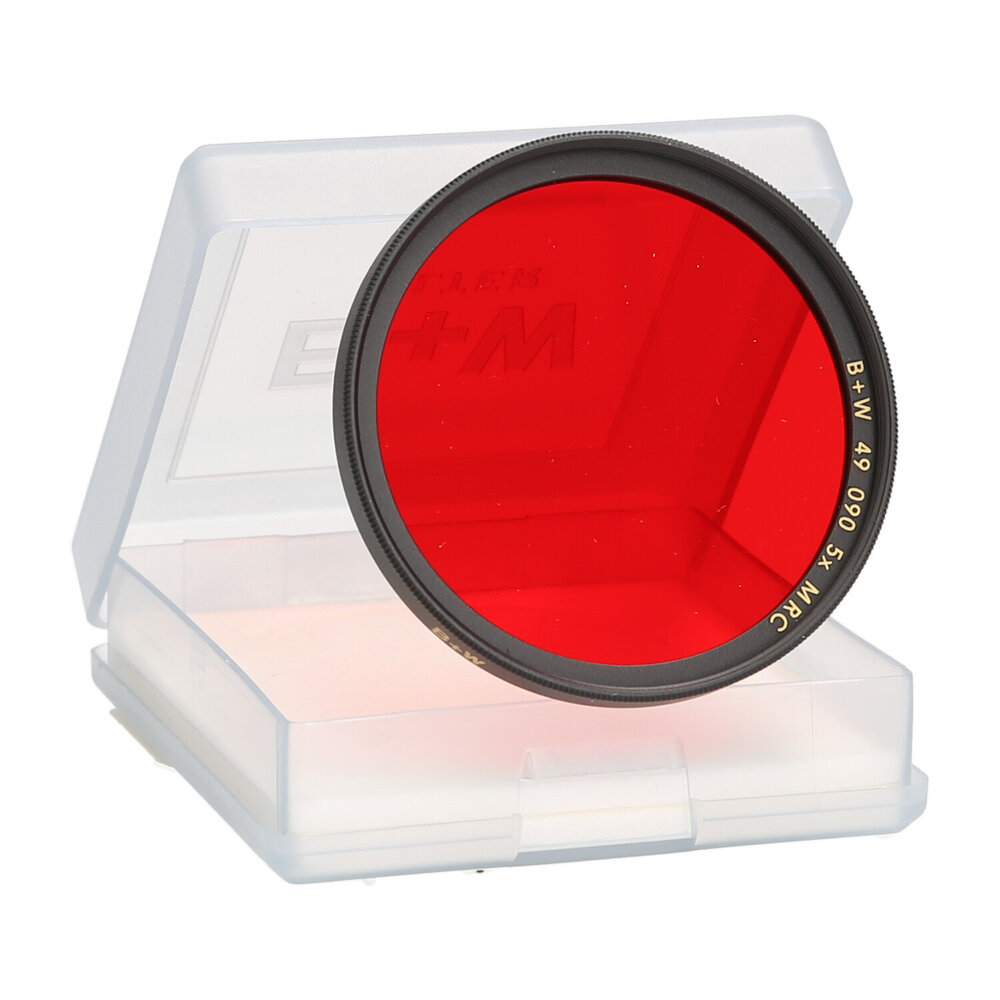B+W B+W F-Pro MRC 49mm Red Filter